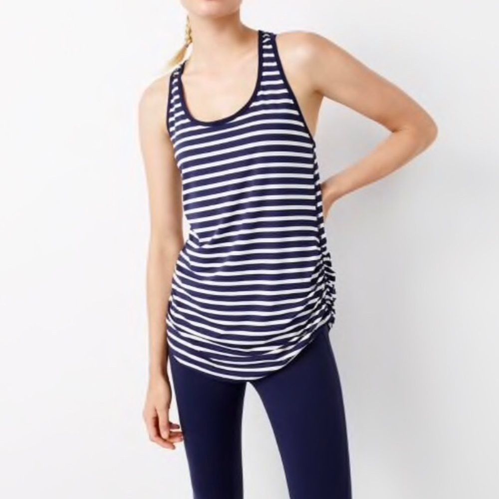 New Balance® for J.Crew Perfect Tank Top in Stripe